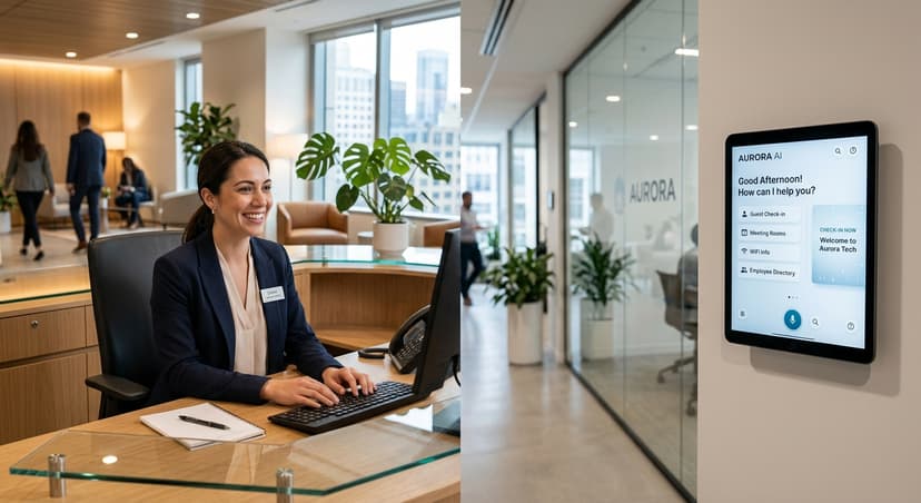 AI Receptionist vs. Human Receptionist: Which Is Right for Your Business?